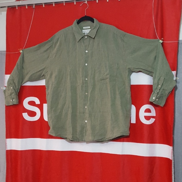 *SOLD*Banana Republic Irish Linen Long Sleeve Butt - Picture 2 of 5